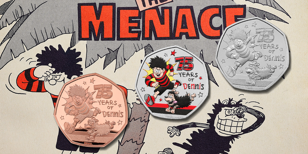 Dennis 75th coins