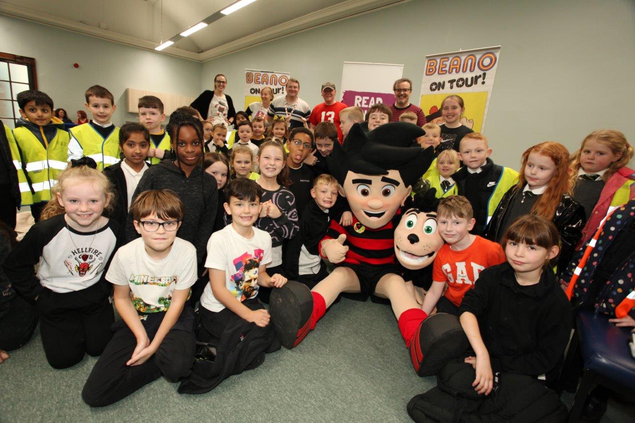 Beano helps welcome National Literacy Trust to Dundee&nbsp;