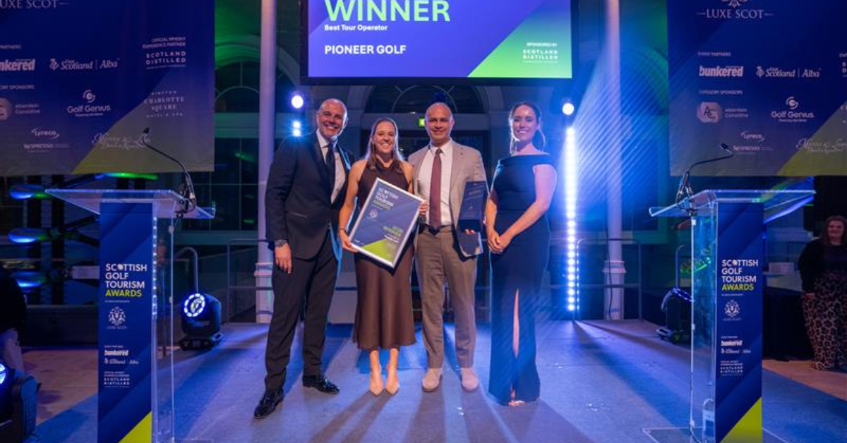 Scottish Golf Tourism Awards Cap Off A Great Week for Golf Industry